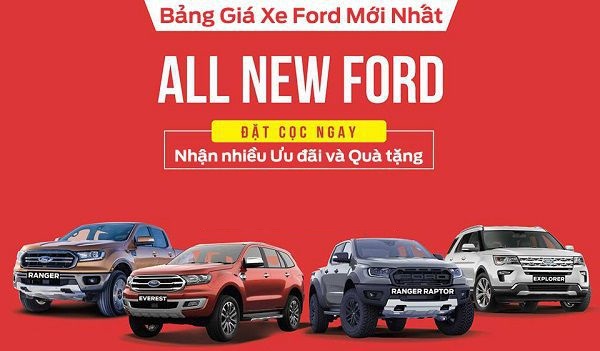 bảng giá xe ford 2022