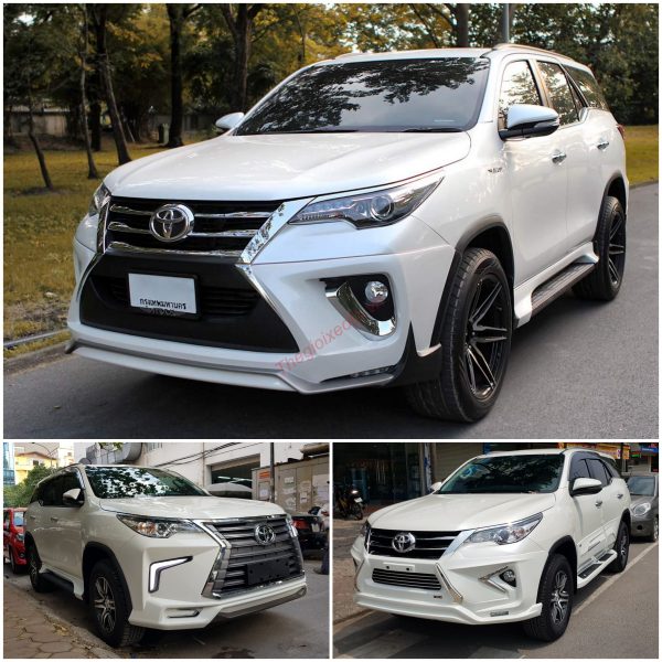 Body Kit độ Toyota Fortuner 2021 lên Lexus