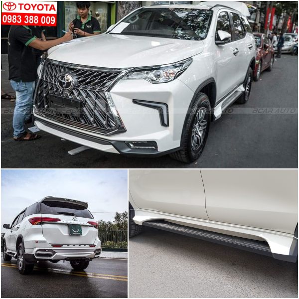 Gói độ Fortuner lên Lexus LX570 Supper Sport