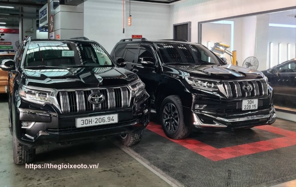 toyota land cruiser prado 2022 độ body kit