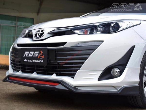 ốp cản trước gói độ body kit RBS cho xe Vios 2020