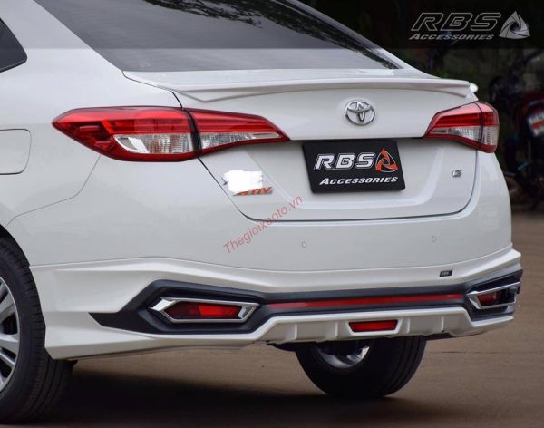 ốp cản sau độ body kit RBS cho xe Vios 2020