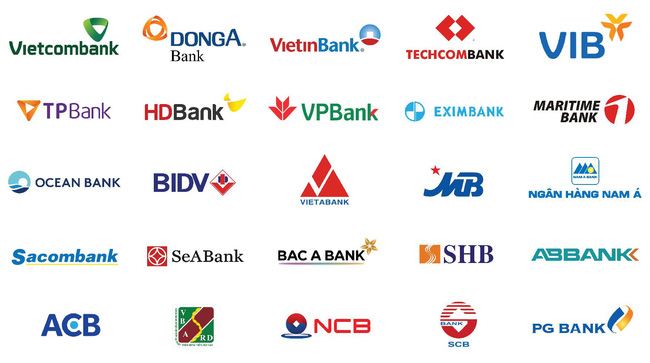 Những ngân hàng liên kết với Toyota Hoài Đức, Hà Nội 