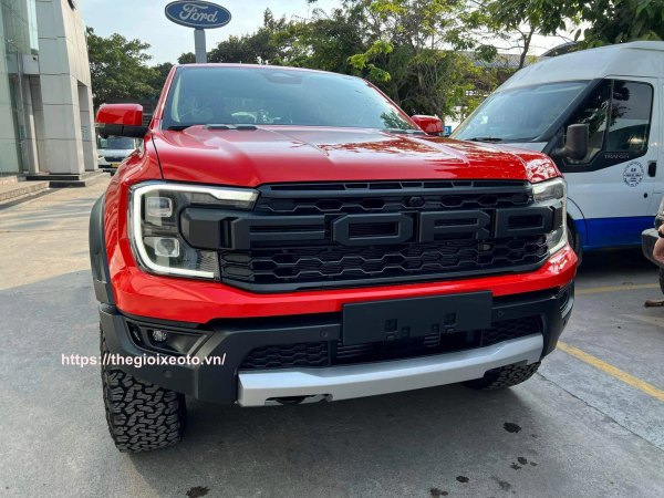 đầu xe Ford Ranger Raptor 2023