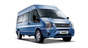 Ford Transit màu xanh