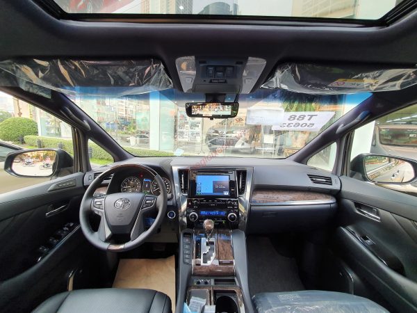 Tổng thể bảng taplo xe Toyota Alphard 2020