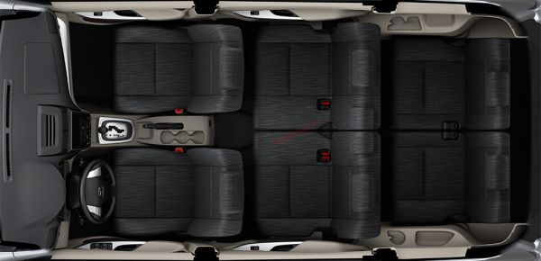 nội thất trên xe Avanza