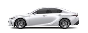 Lexus IS màu trắng	