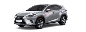 Lexus NX300 màu bạc (1J4)