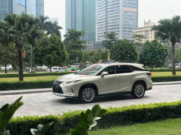 Ảnh Lexus RX350 2020 màu vàng be