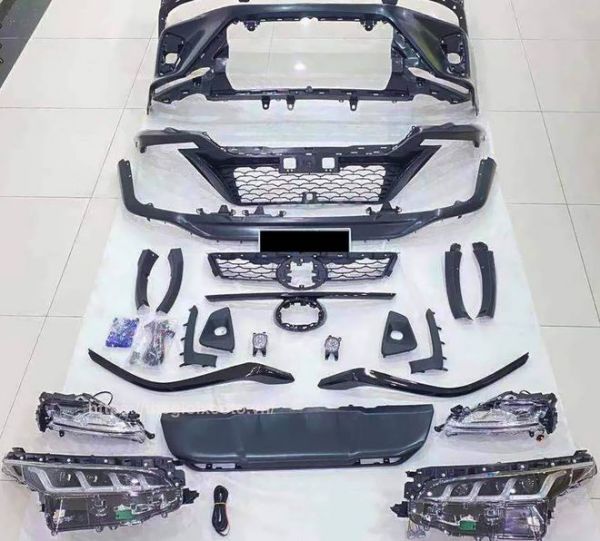chi tiết body kit xe Fortuner 2016-2021 độ lên Fortuner Legender 2021