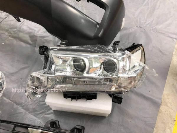 đèn pha độ nâng đời Land Cruiser 2008 - 2015