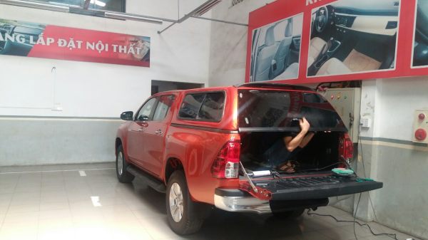 Nắp thùng cao bán tải Toyota Hilux 