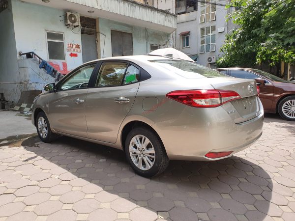 Phần đuôi xe mẫu xe Vios G CVT