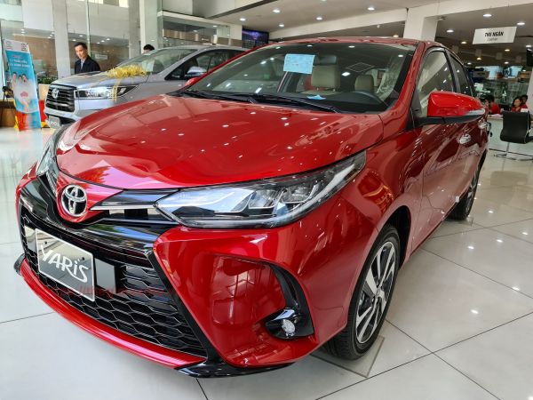 ngoại thất toyota yaris 2021