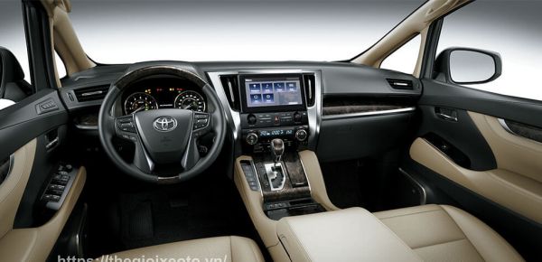 nội thất toyota alphard 2021