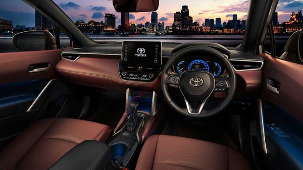 nội thất Toyota Corolla Cross 2022