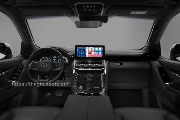 thiết kế nội thất xe Land Cruiser 2022