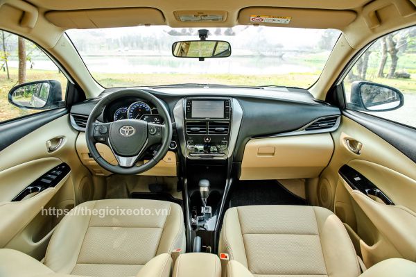 nội thất Toyota Vios G 2021
