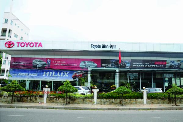 đại lý toyota Bình Định