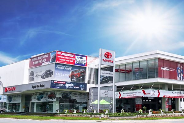 đại lý toyota Bình Dương