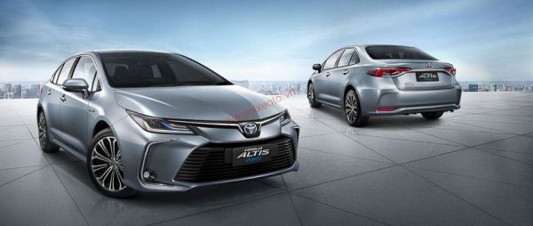  ngoại thất toyota corolla altis 2020 nhập khẩu