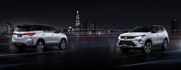 kích thước Toyota Fortuner 2021