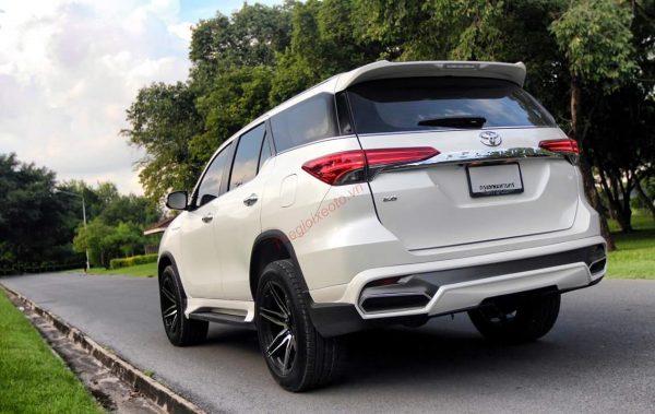 hông xe fortuner 2017-2020 độ body kit lexus lx570 ativus