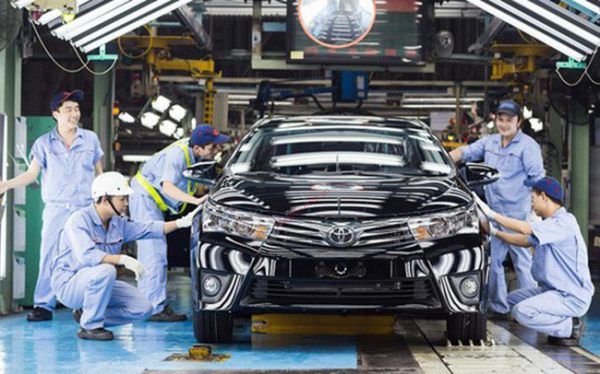 Nhà máy sản xuất ô tô Toyota tại Vĩnh Phúc chính thức ngừng hoạt động từ 30/3/2020 do ảnh hưởng bởi dịch Covid-19