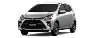 Toyota Wigo màu bạc (S28)