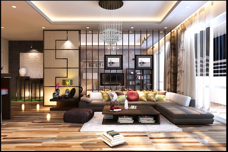 NỘI THẤT PHÒNG KHÁCH ĐỘC ĐÁO