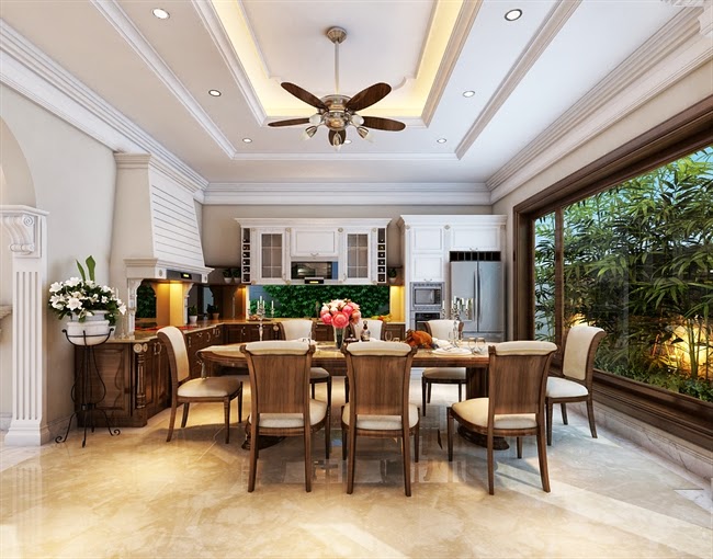 Thiết kế nội thất biệt thự đẹp hiện đại
