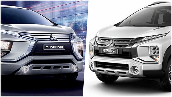 So sánh xe Mitsubishi Xpander Cross và xe Mitsubishi Xpander AT 2020 có gì khác biệt???