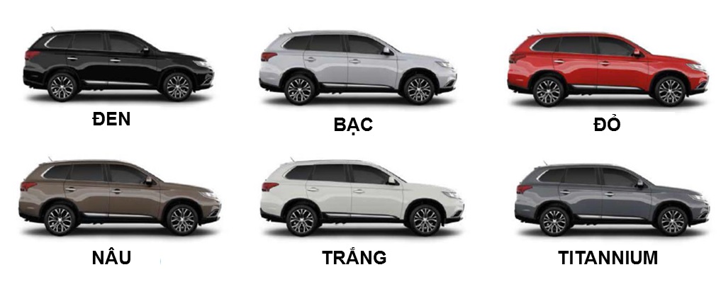 mau-sac-xe-mitsubishi-outlander