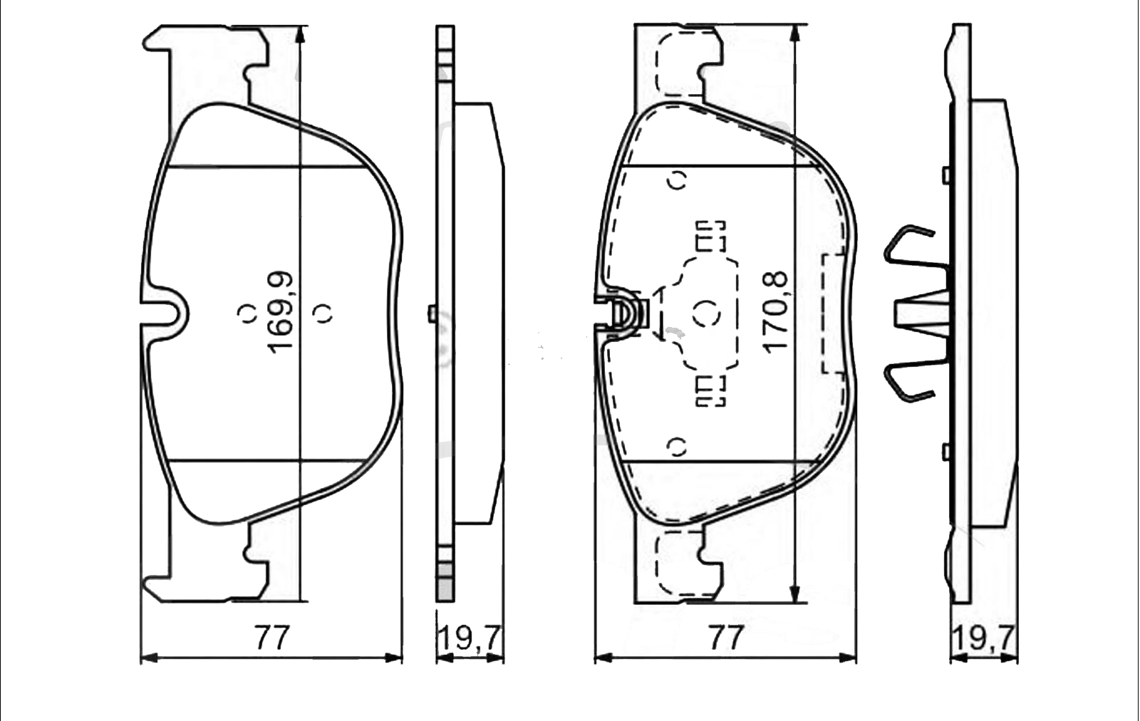 Má phanh trước BMW X5 E70 X6 E71 - 34116852253