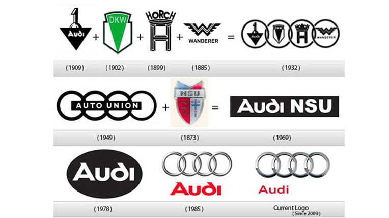 Logo cốp Audi TT TTS  2007-2010 | 8J08537422ZZ 
