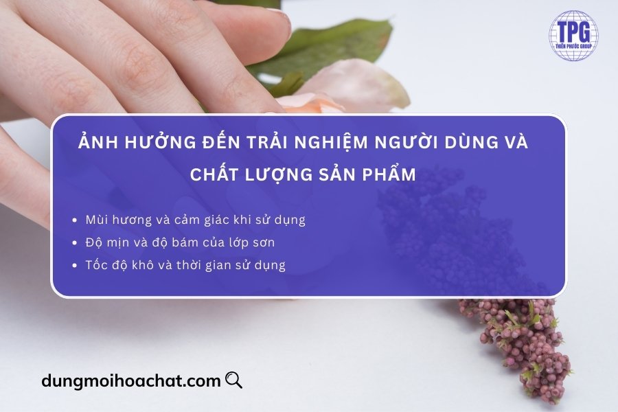 Ảnh hưởng đến trải nghiệm người dùng và chất lượng sản phẩm