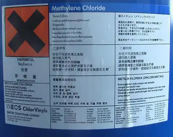 methylene chloride có độc không