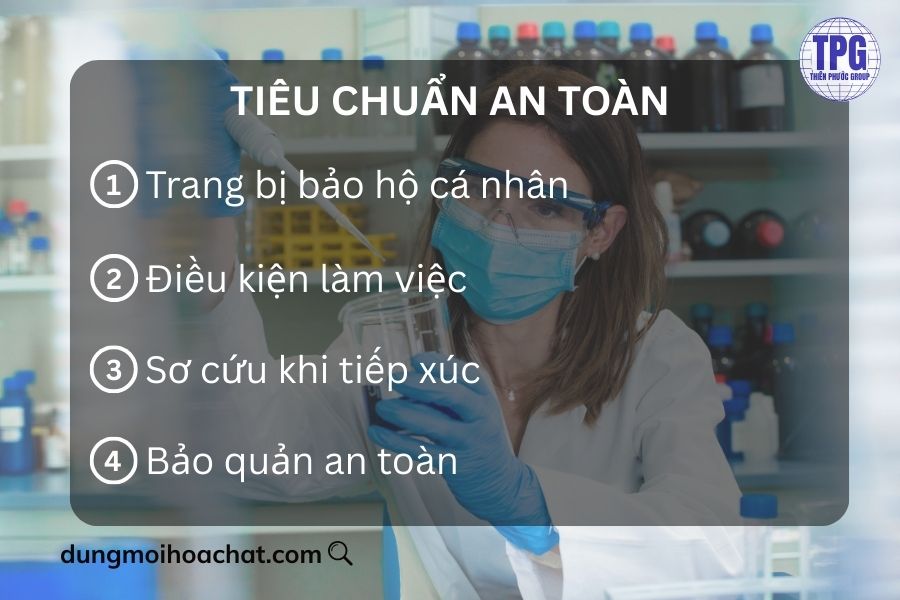 Tiêu chuẩn an toàn của NaOH