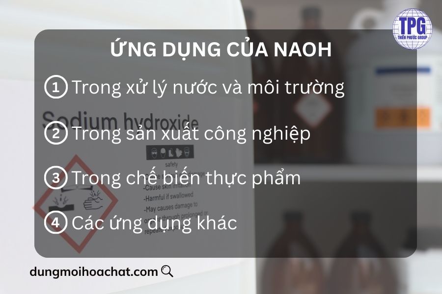 Trong xử lý nước và môi trường