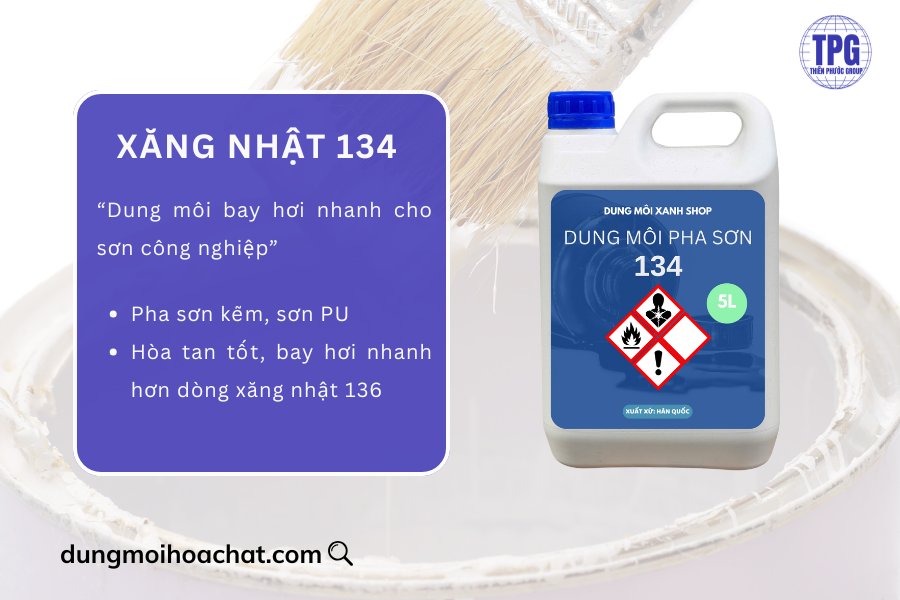 Xăng Nhật 134