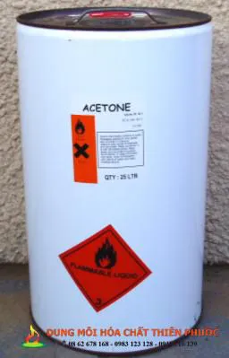 xăng thơm acetone