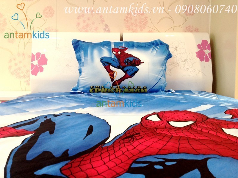 Gối người nhện Spider Man cho bé trai - AnTamKids.vn