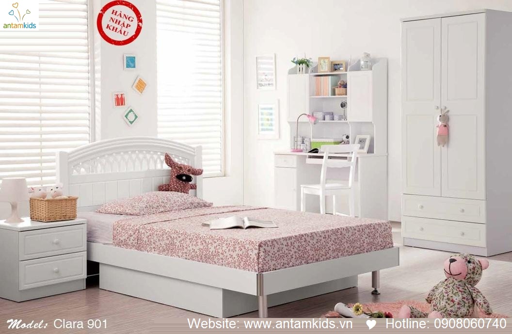 Phòng ngủ cho bé Clara 901 đẹp thiên thần | PHONG TRE EM ANTAMKIDS