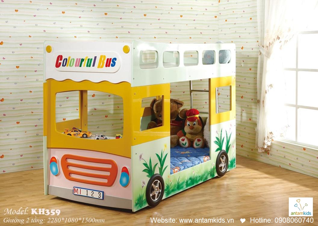 Giường tầng trẻ em KH359