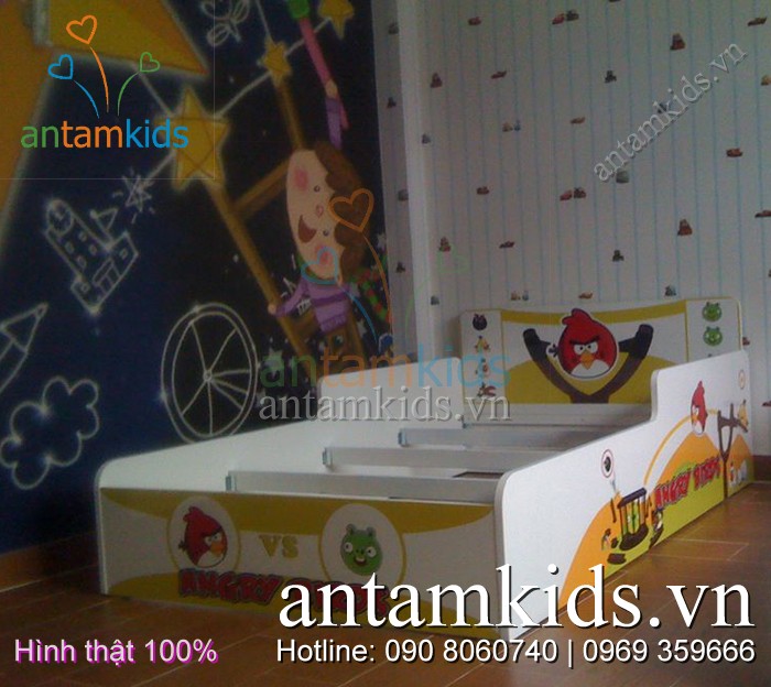 Nội thất bé yêu tp HCM, Phòng ngủ cho bé trai bé gái, Giường hình xe ô tô, Giường công chúa, Giường Hello Kitty, Giường tầng công chúa, Giường ngủ Angry Birds, Bàn học trẻ em, tủ áo cho bé trai bé gái Antamkids.vn