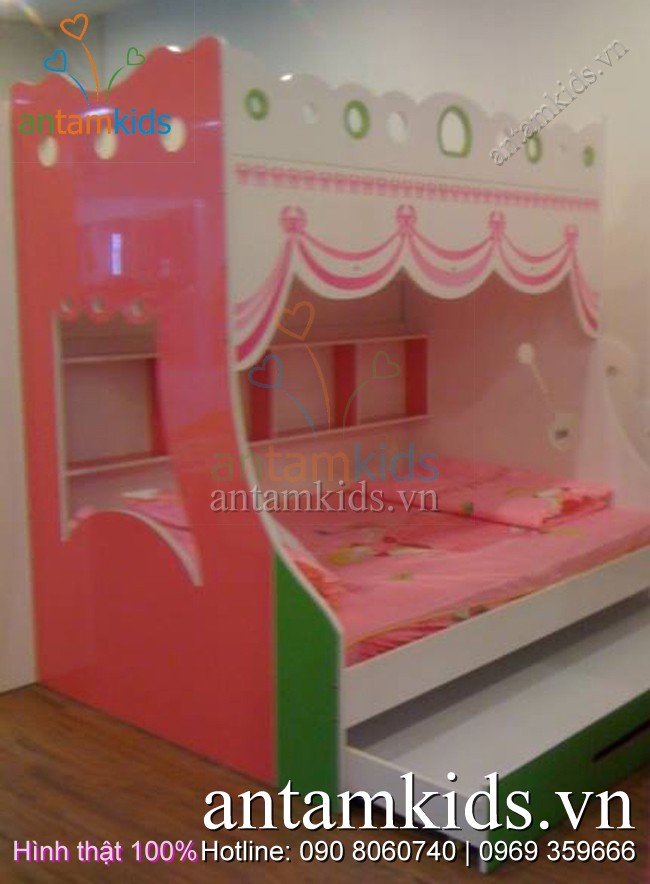 Nội thất bé yêu tp HCM, Phòng ngủ cho bé trai bé gái, Giường hình xe ô tô, Giường công chúa, Giường Hello Kitty, Giường tầng công chúa, Giường ngủ Angry Birds, Bàn học trẻ em, tủ áo cho bé trai bé gái Antamkids.vn