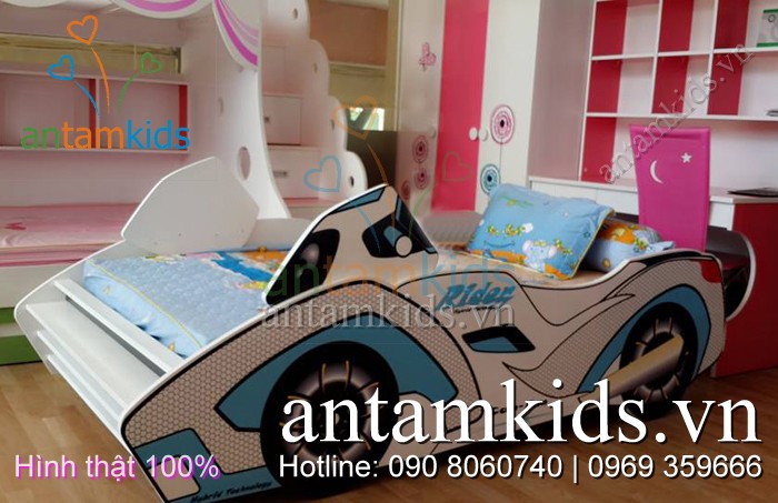 Nội thất bé yêu tp HCM, Phòng ngủ cho bé trai bé gái, Giường hình xe ô tô, Giường công chúa, Giường Hello Kitty, Giường tầng công chúa, Giường ngủ Angry Birds, Bàn học trẻ em, tủ áo cho bé trai bé gái Antamkids.vn