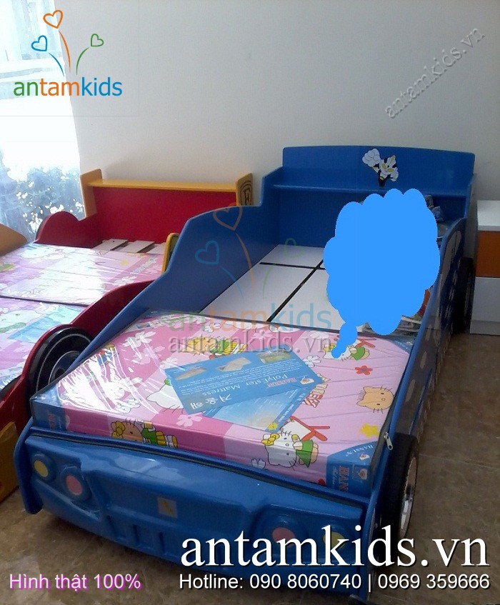 Giường ô tô cho bé trai tuyệt đẹp - Giường xe hơi cho con trai AnTamKids.vn