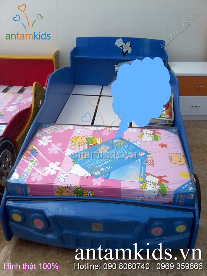 Giường ô tô cho bé trai tuyệt đẹp - Giường xe hơi cho con trai AnTamKids.vn